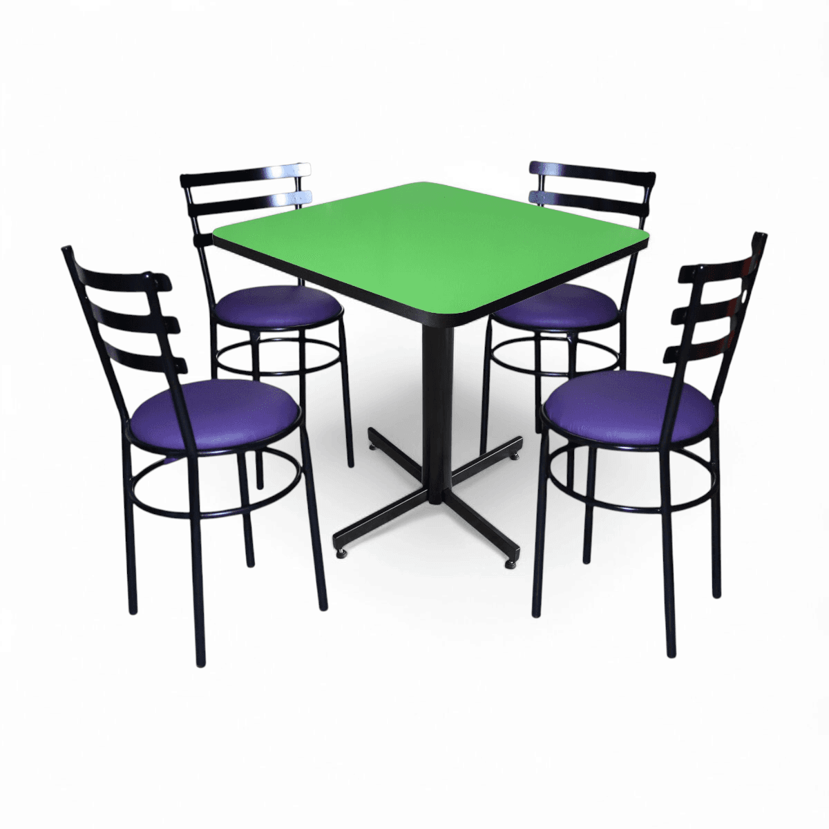 Conjunto Modelo Solera Verde Limón - estándar 4 sillas view 8