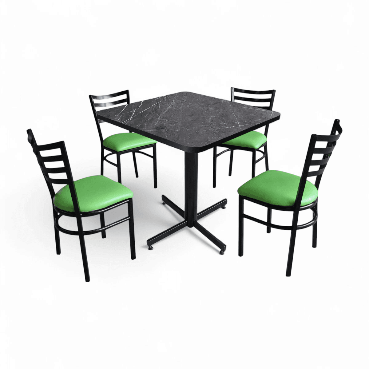 Conjunto Modelo Italia Gris Carrara - estándar 4 sillas view 9