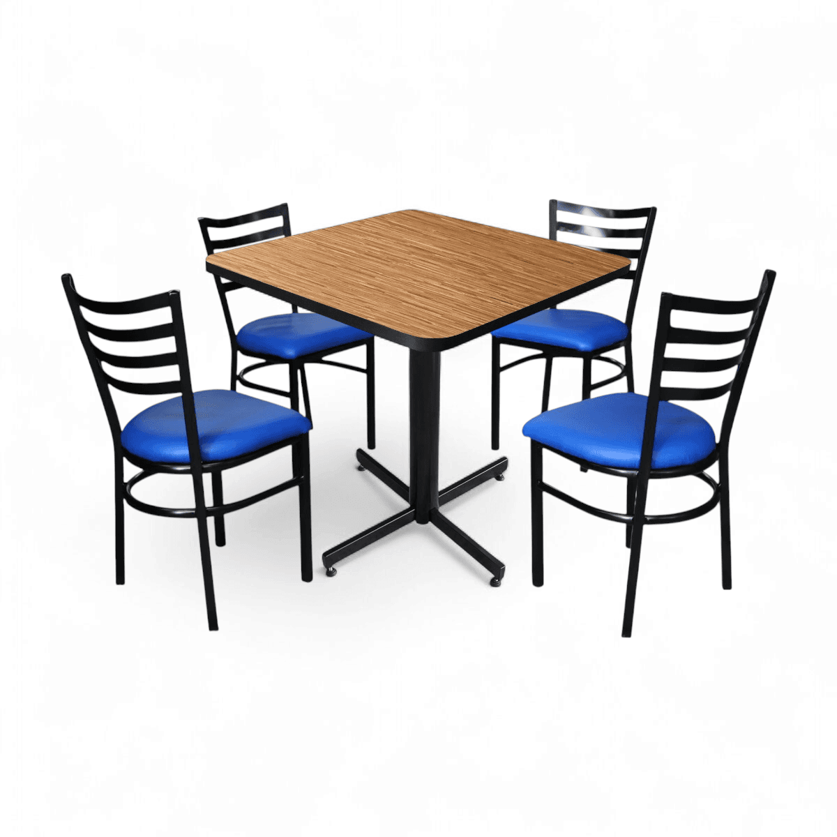 Conjunto Modelo Italia Golden Bambú - estándar 4 sillas