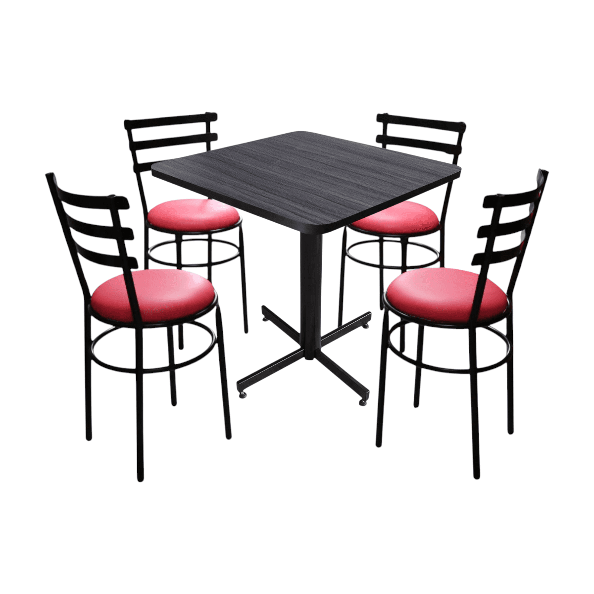 Conjunto Modelo Solera Gris Imperial - estándar 4 sillas view 3