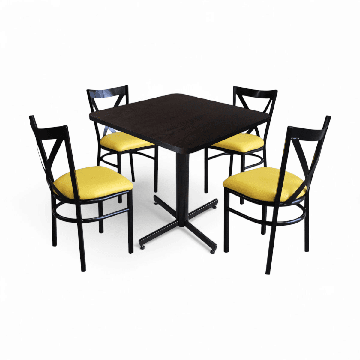 Conjunto Modelo Roma Wengue - estándar 4 sillas view 10