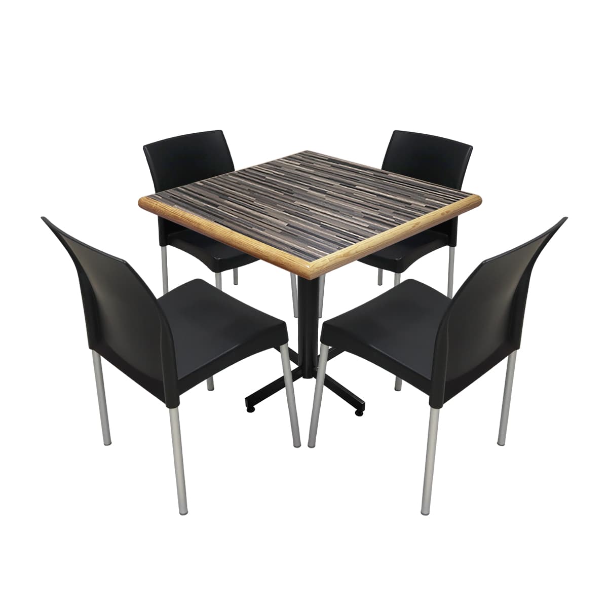 Conjunto Modelo Hit Duelilla - estándar 4 sillas