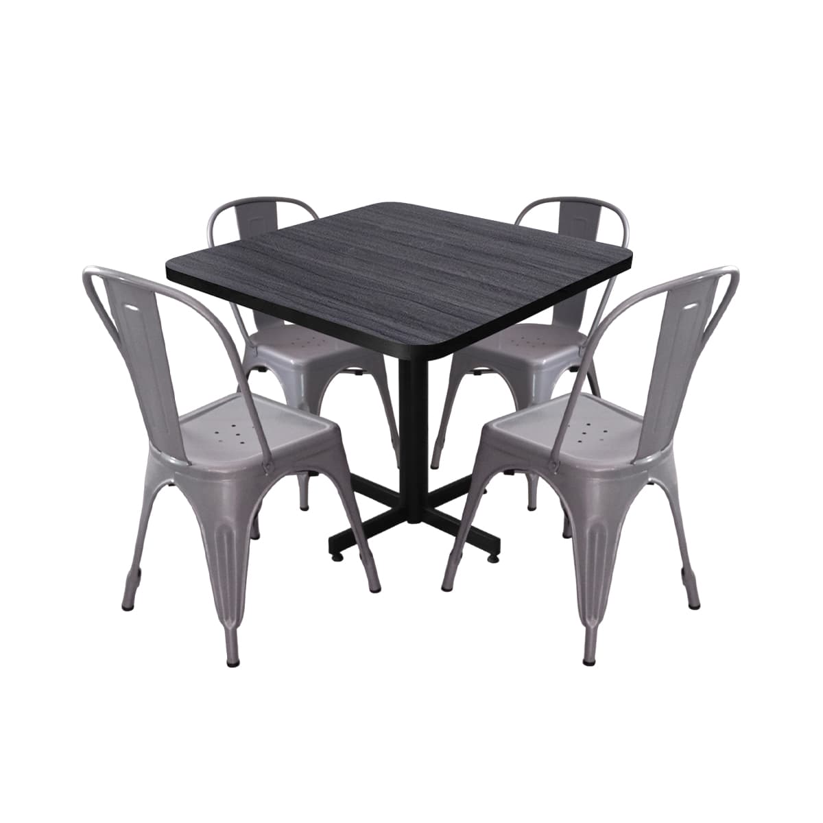 Conjunto modelo Tolix, estándar con 4 sillas view 41