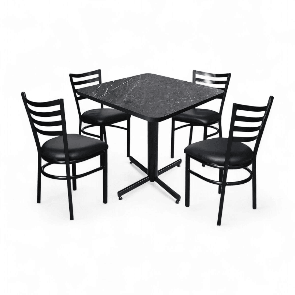 Conjunto Modelo Italia Gris Carrara - estándar 4 sillas view 10