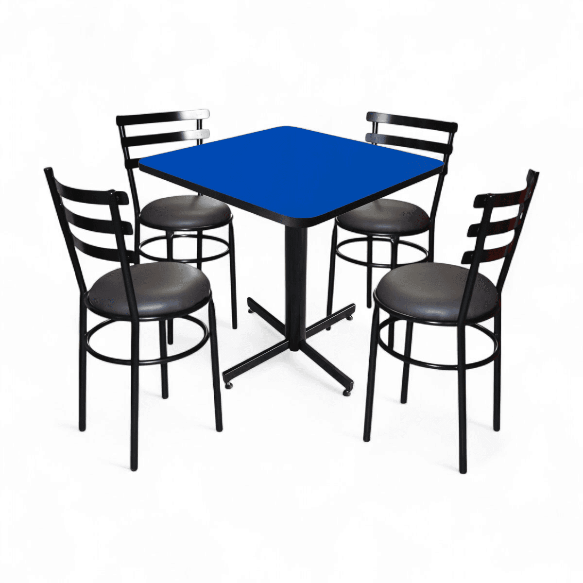 Conjunto Modelo Solera Azul Rey - estándar 4 sillas view 5