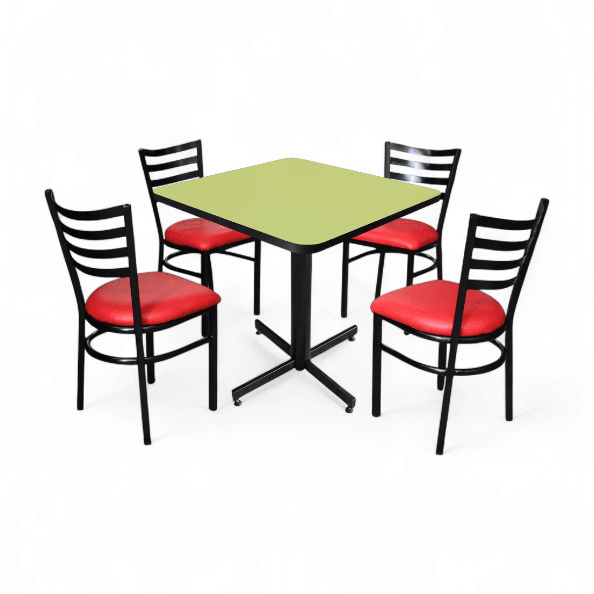 Conjunto Modelo Italia Verde Manzana - estándar 4 sillas view 13