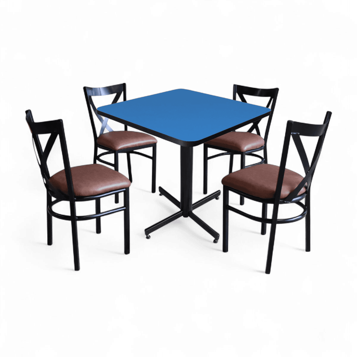 Conjunto Modelo Roma Azul Polar - estándar 4 sillas view 5