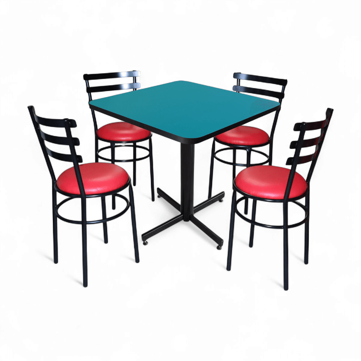 Conjunto Modelo Solera Turquesa - estándar 4 sillas view 12