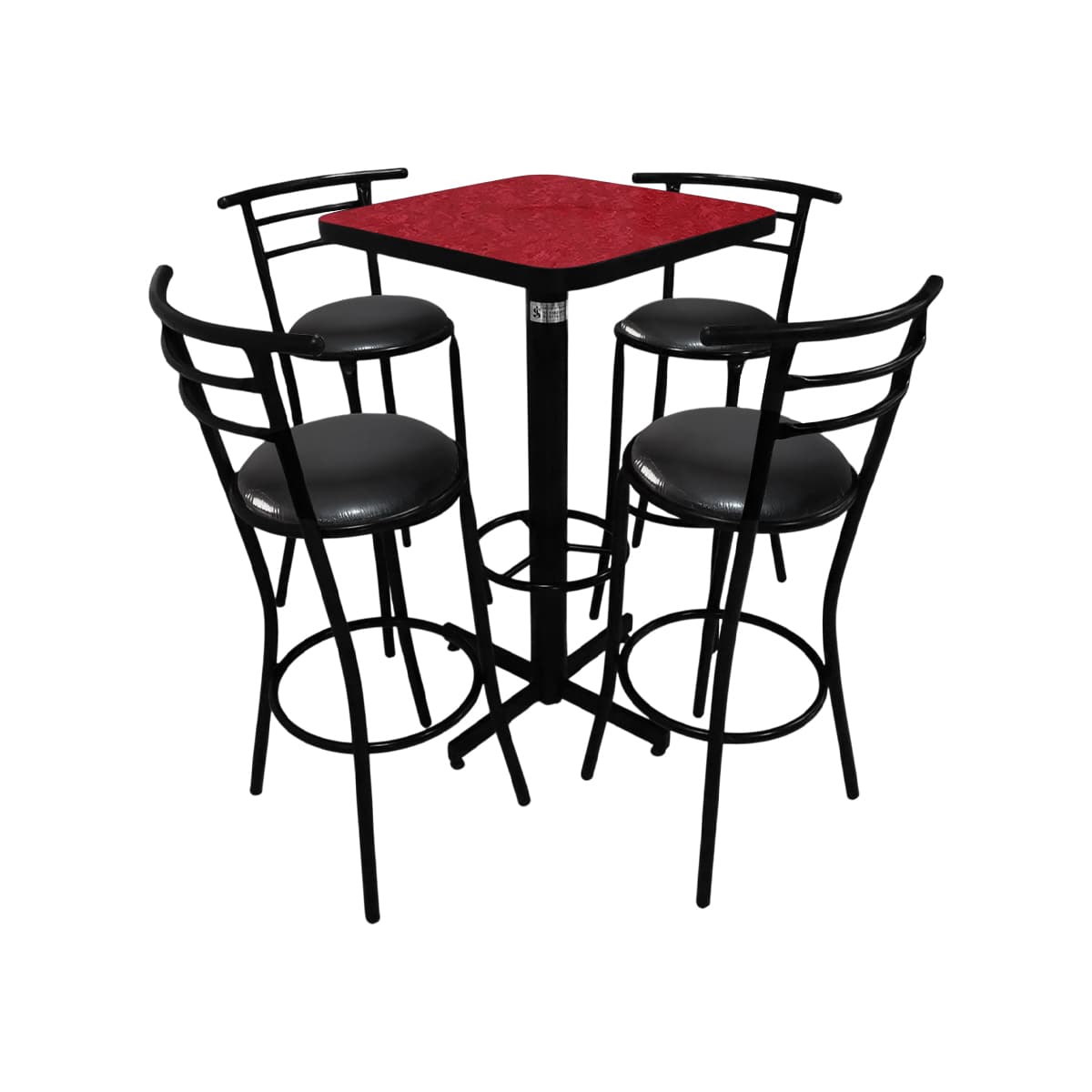 Conjunto modelo periquero modelo Chabeli 4 bancos view 18