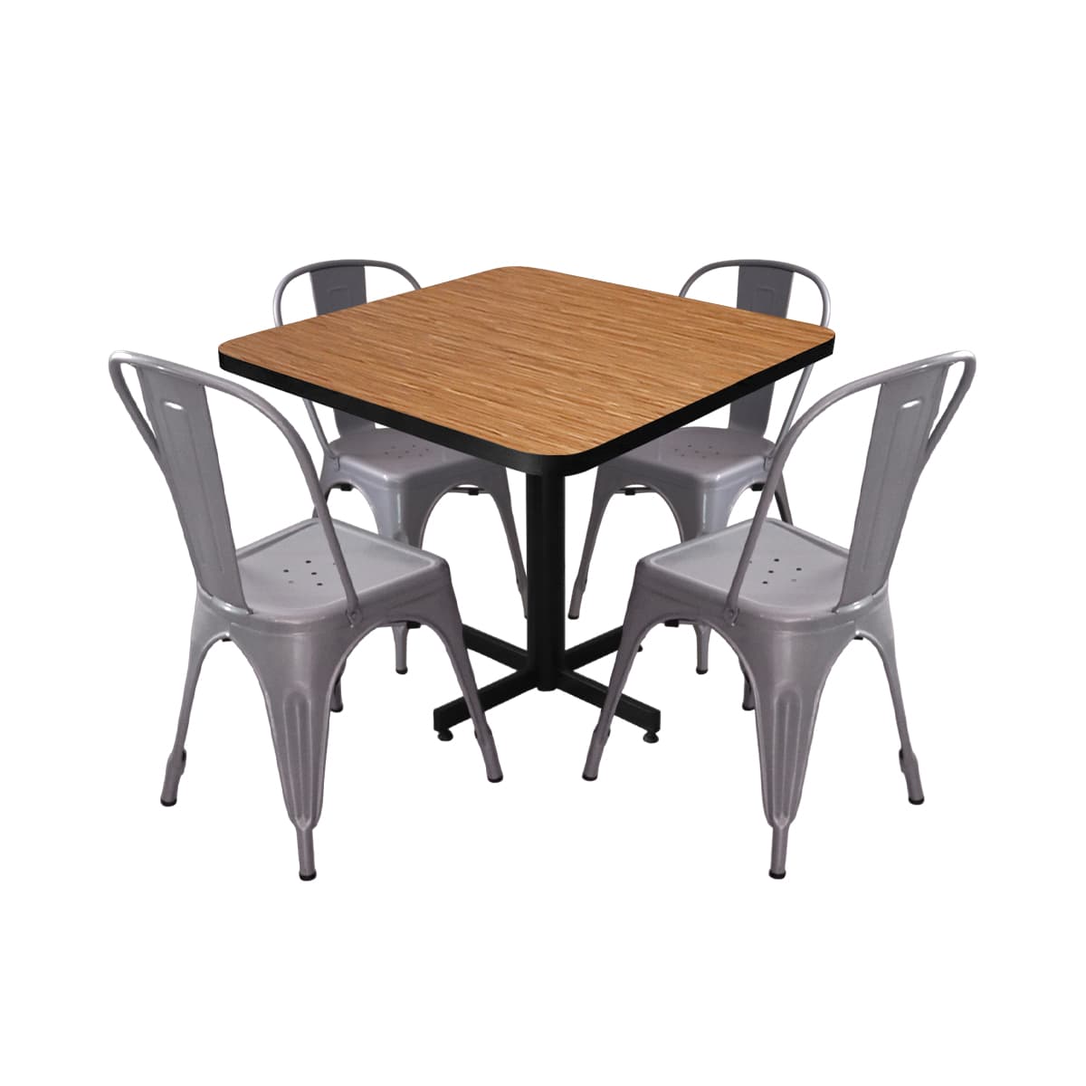 Conjunto modelo Tolix, estándar con 4 sillas view 42