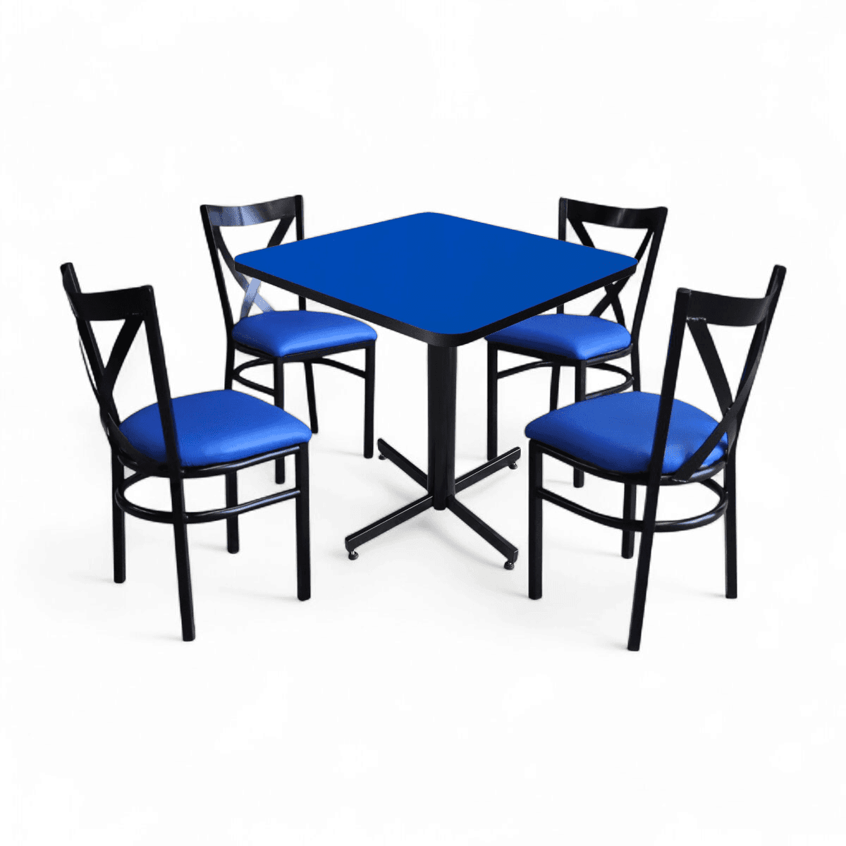 Conjunto Modelo Roma Azul Rey - estándar 4 sillas view 9