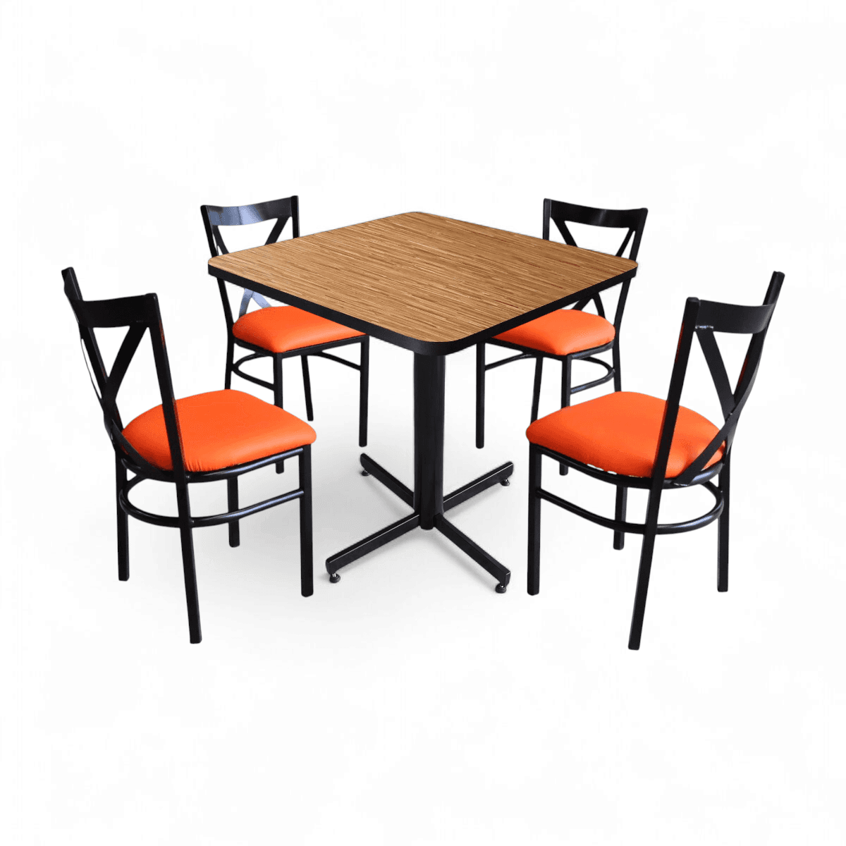 Conjunto Modelo Roma Golden Bambú - estándar 4 sillas view 5