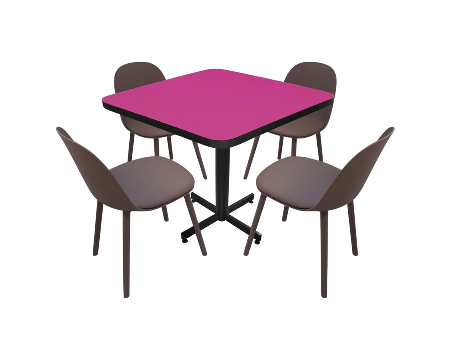 Conjunto Modelo Nova Fiucsa Brillante - estándar 4 sillas