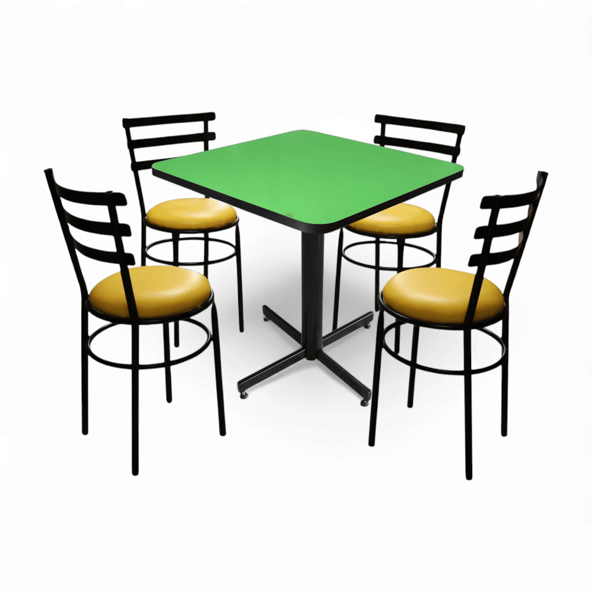 Conjunto Modelo Solera Verde Limón - estándar 4 sillas view 11