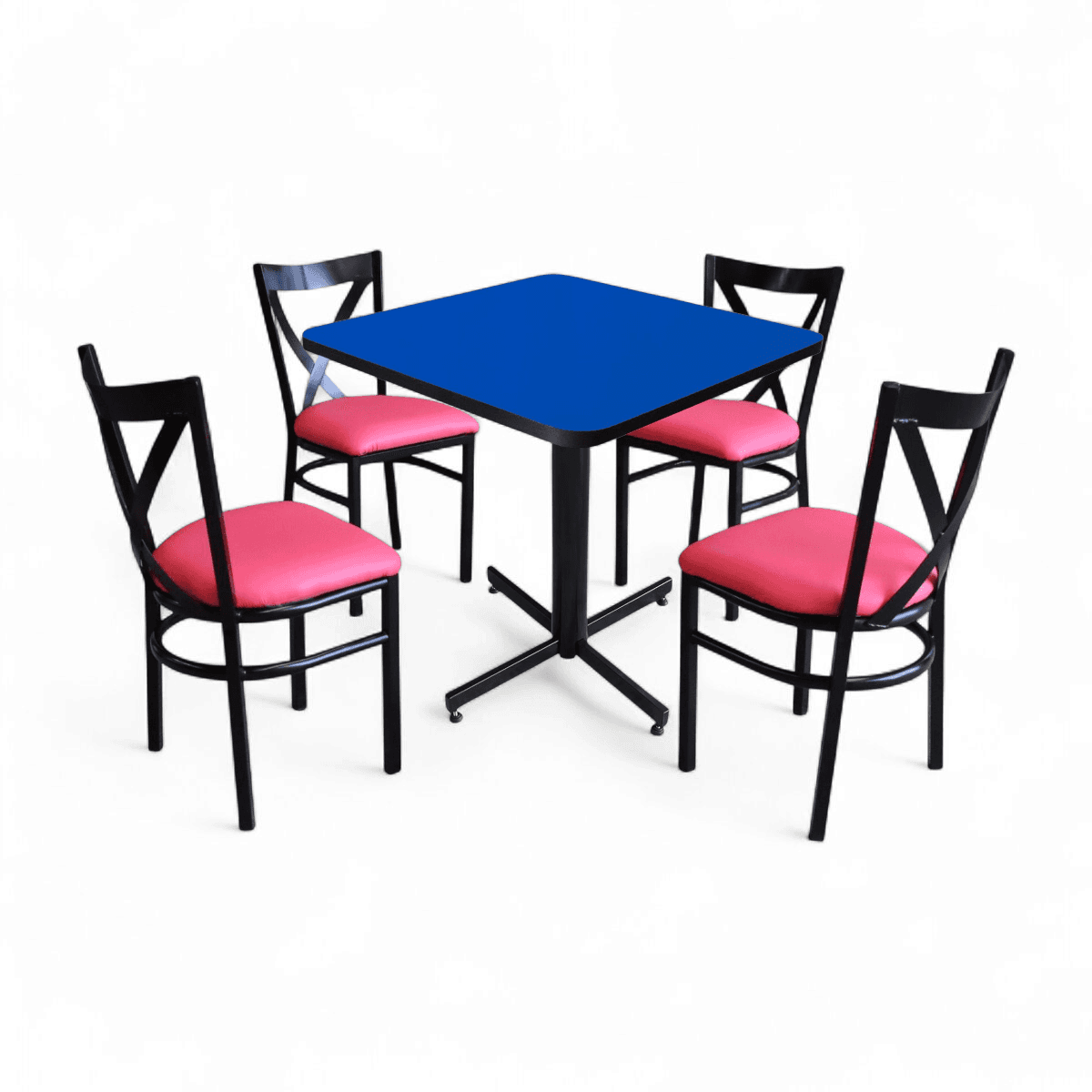 Conjunto Modelo Roma Azul Rey - estándar 4 sillas view 17