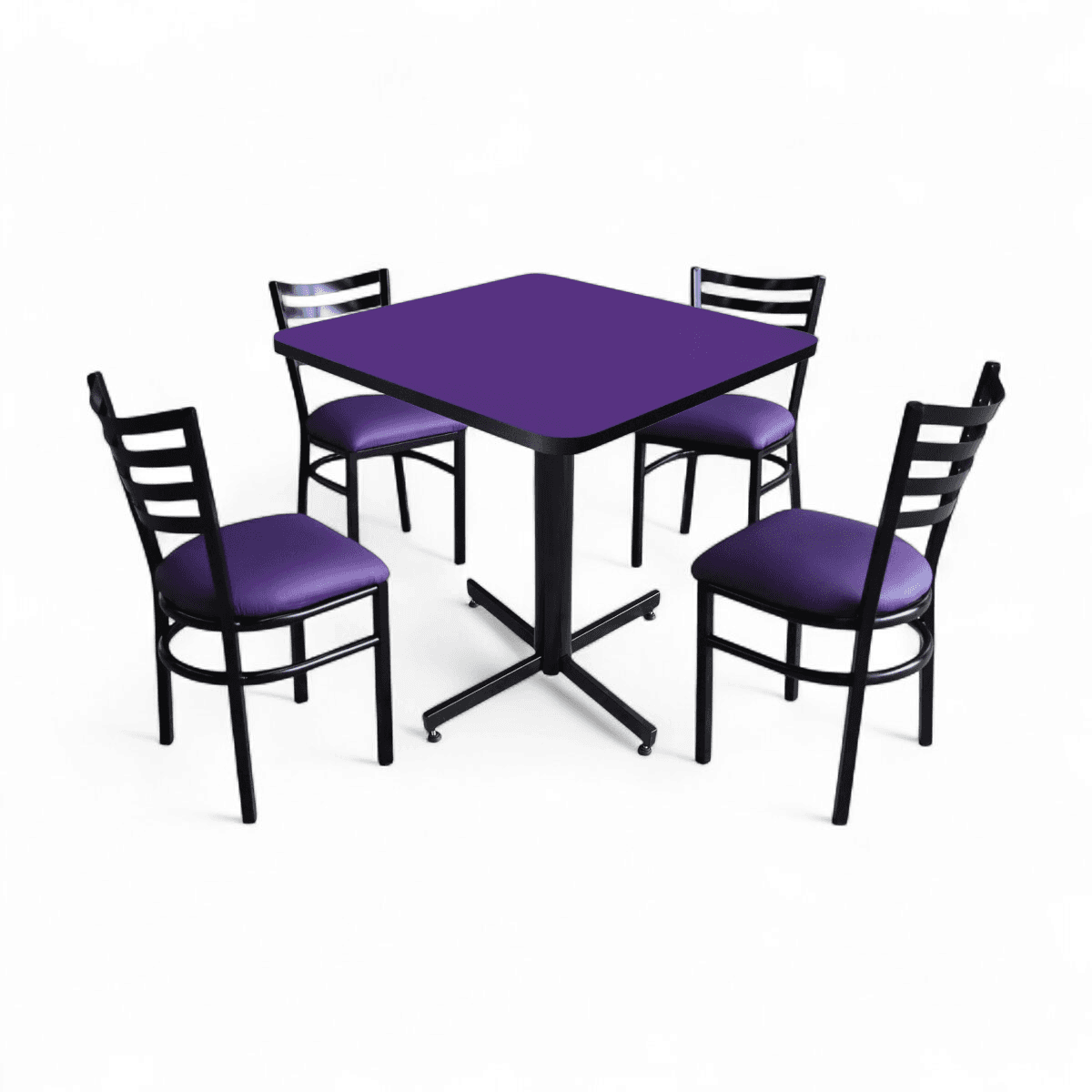 Conjunto Modelo Italia Morado - estándar 4 sillas view 8