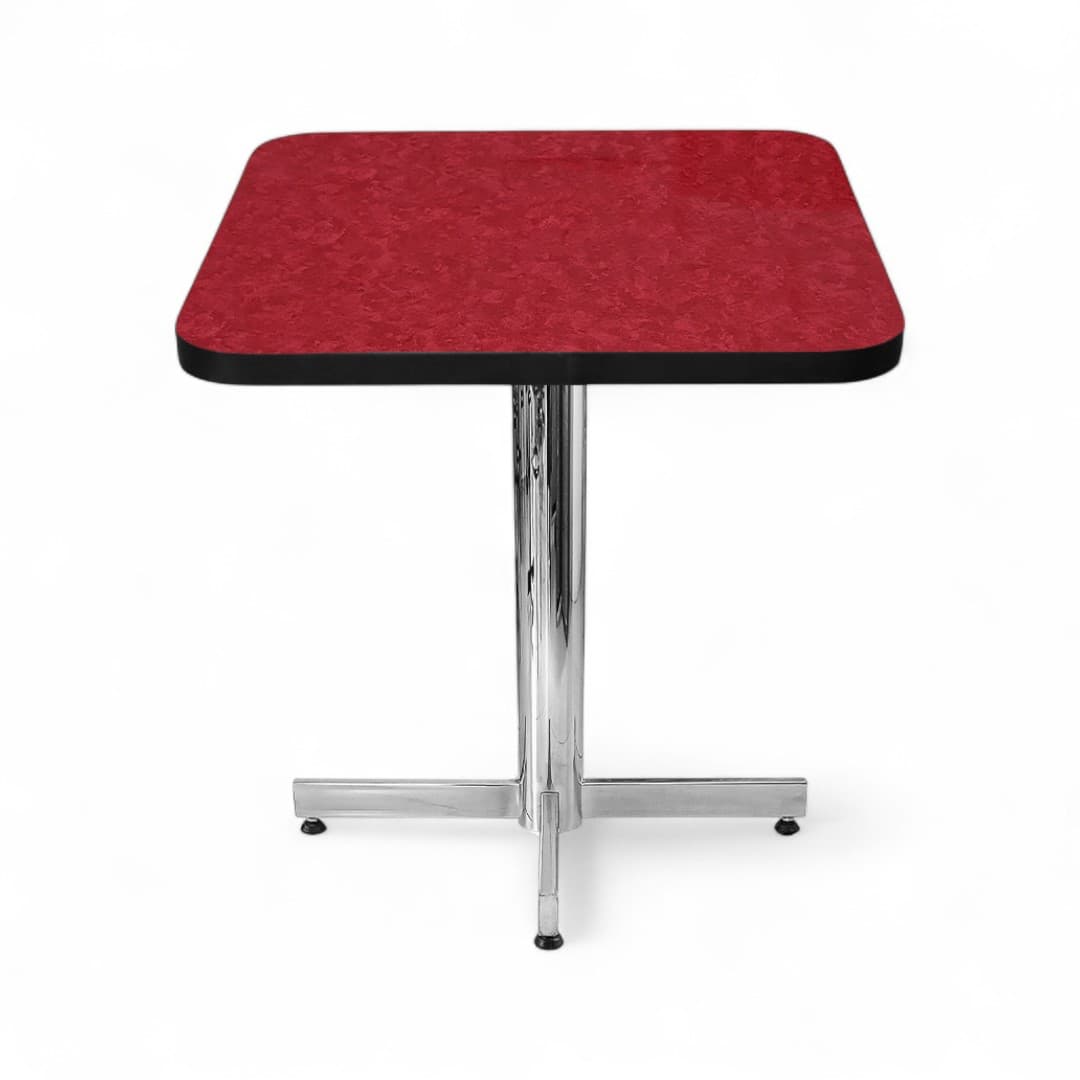 Mesa pedestal para restaurante de 60x60cm estándar view 30