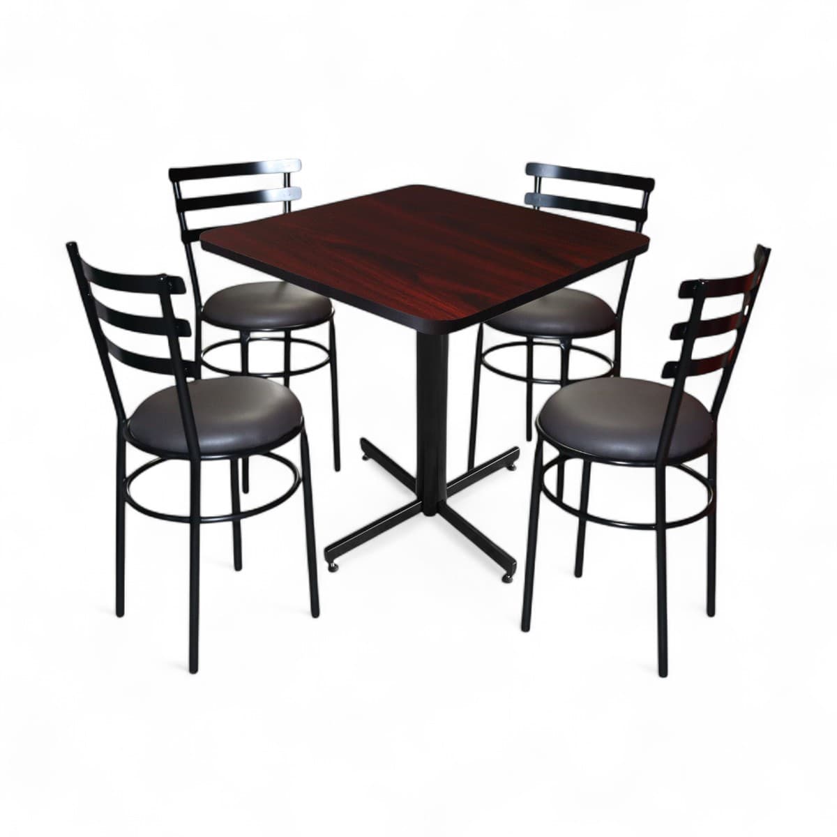 Conjunto Modelo Solera Caoba - estándar 4 sillas view 14