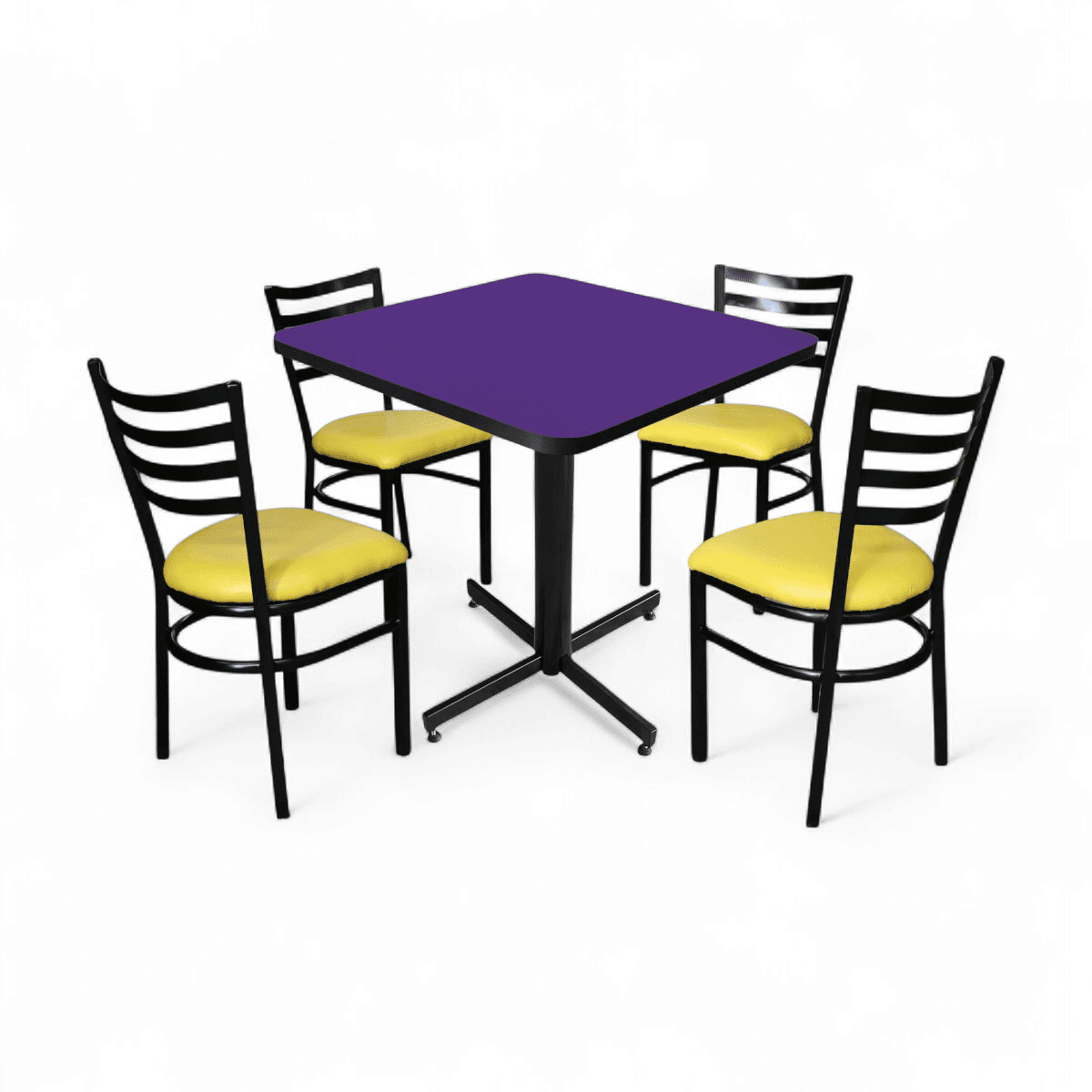 Conjunto Modelo Italia Morado - estándar 4 sillas view 6