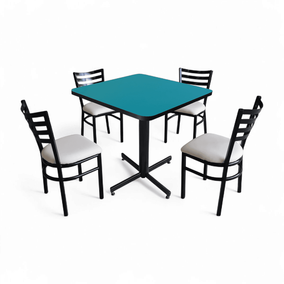 Conjunto Modelo Italia Turquesa - estándar 4 sillas view 11