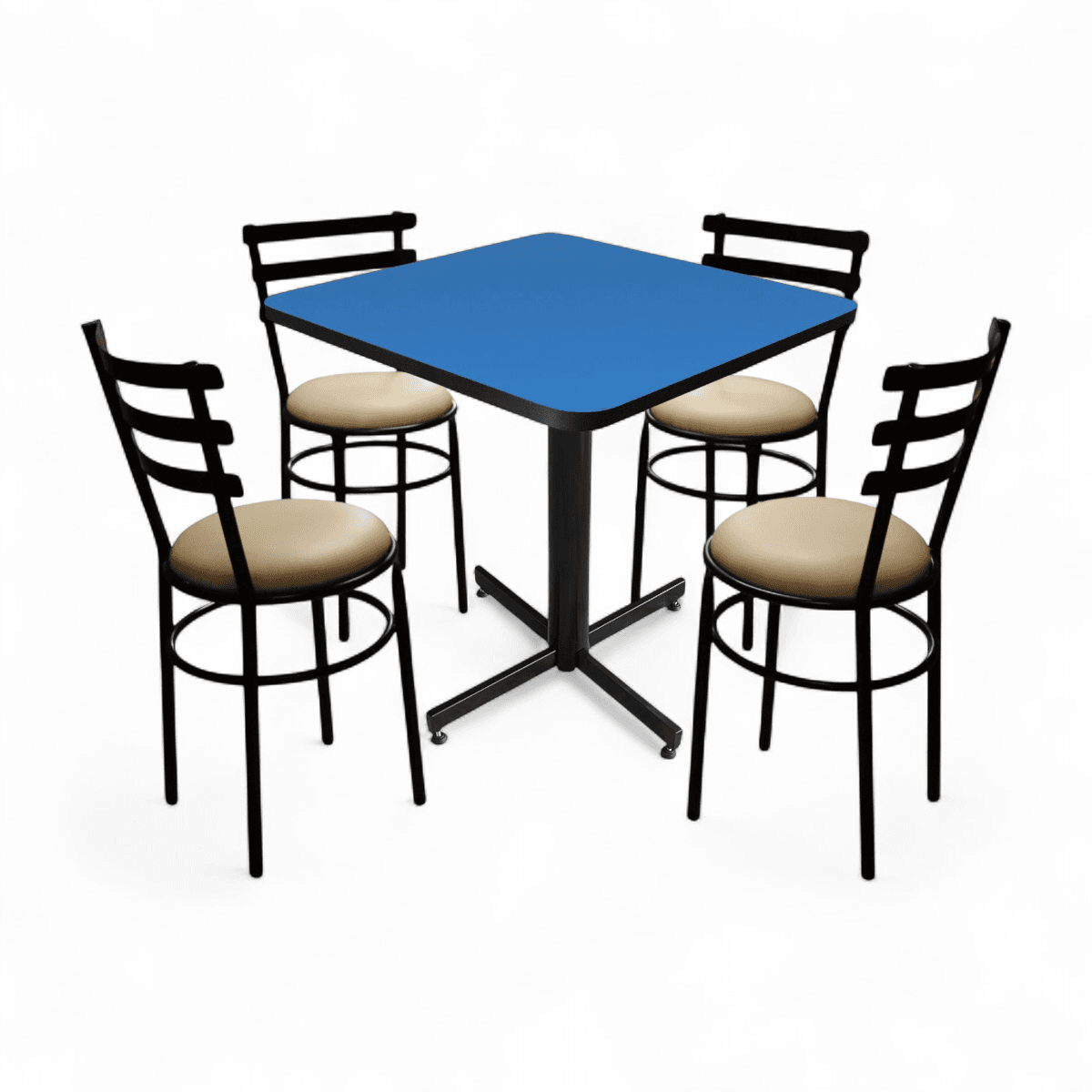 Conjunto Modelo Solera Azul Polar - estándar 4 sillas view 16