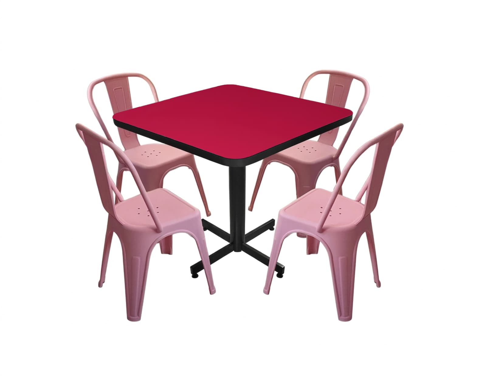 Conjunto Modelo Tolix Vino - estándar 4 sillas view 3