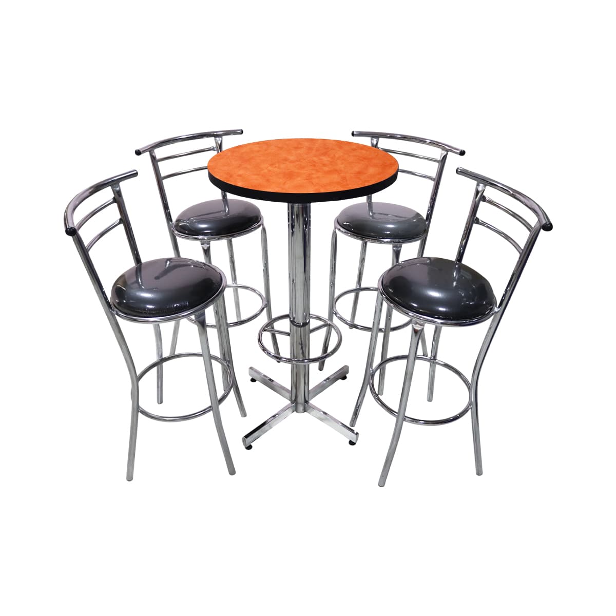 Conjunto modelo periquero modelo Chabeli 4 bancos view 35