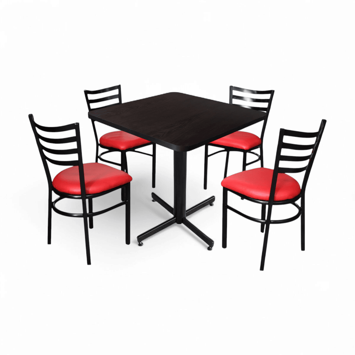 Conjunto Modelo Italia Wengue - estándar 4 sillas view 6