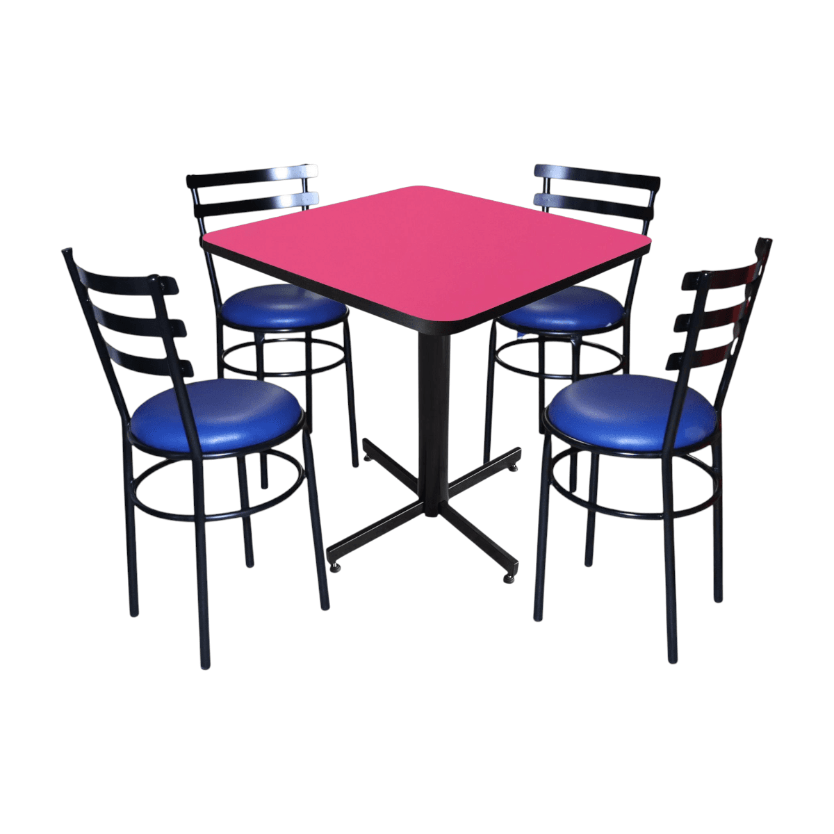 Conjunto Modelo Solera Rosa Mate - estándar 4 sillas view 16