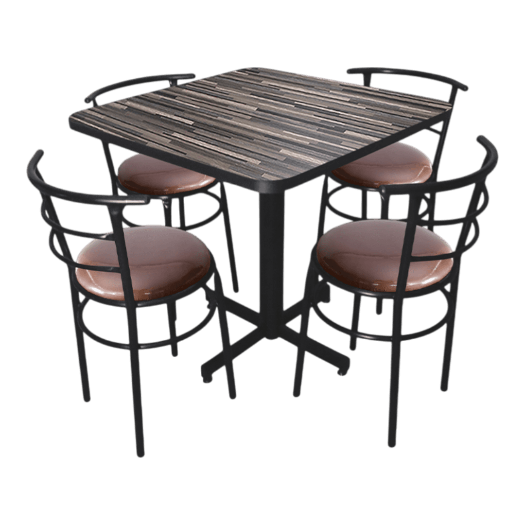 Conjunto Modelo Chabeli Duelilla - estándar 4 sillas view 2