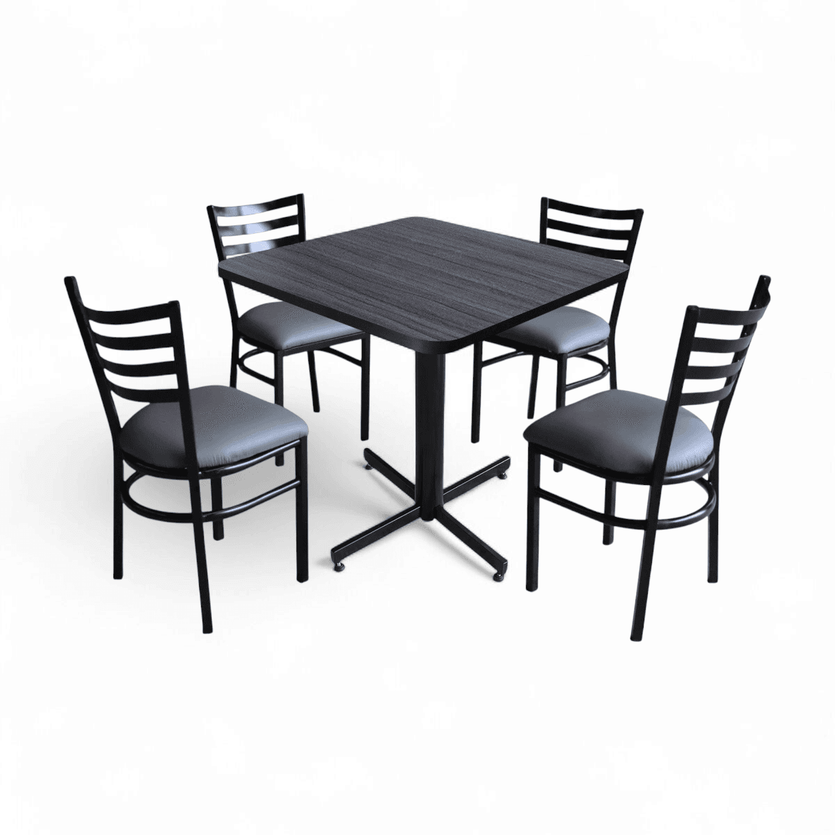 Conjunto Modelo Italia Gris Imperial - estándar 4 sillas view 3