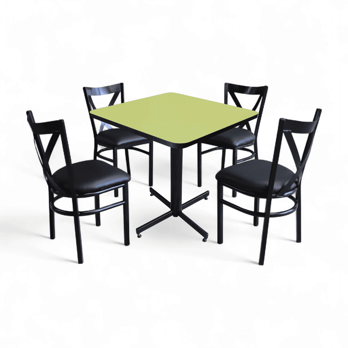 Conjunto Modelo Roma Verde Manzana - estándar 4 sillas view 9