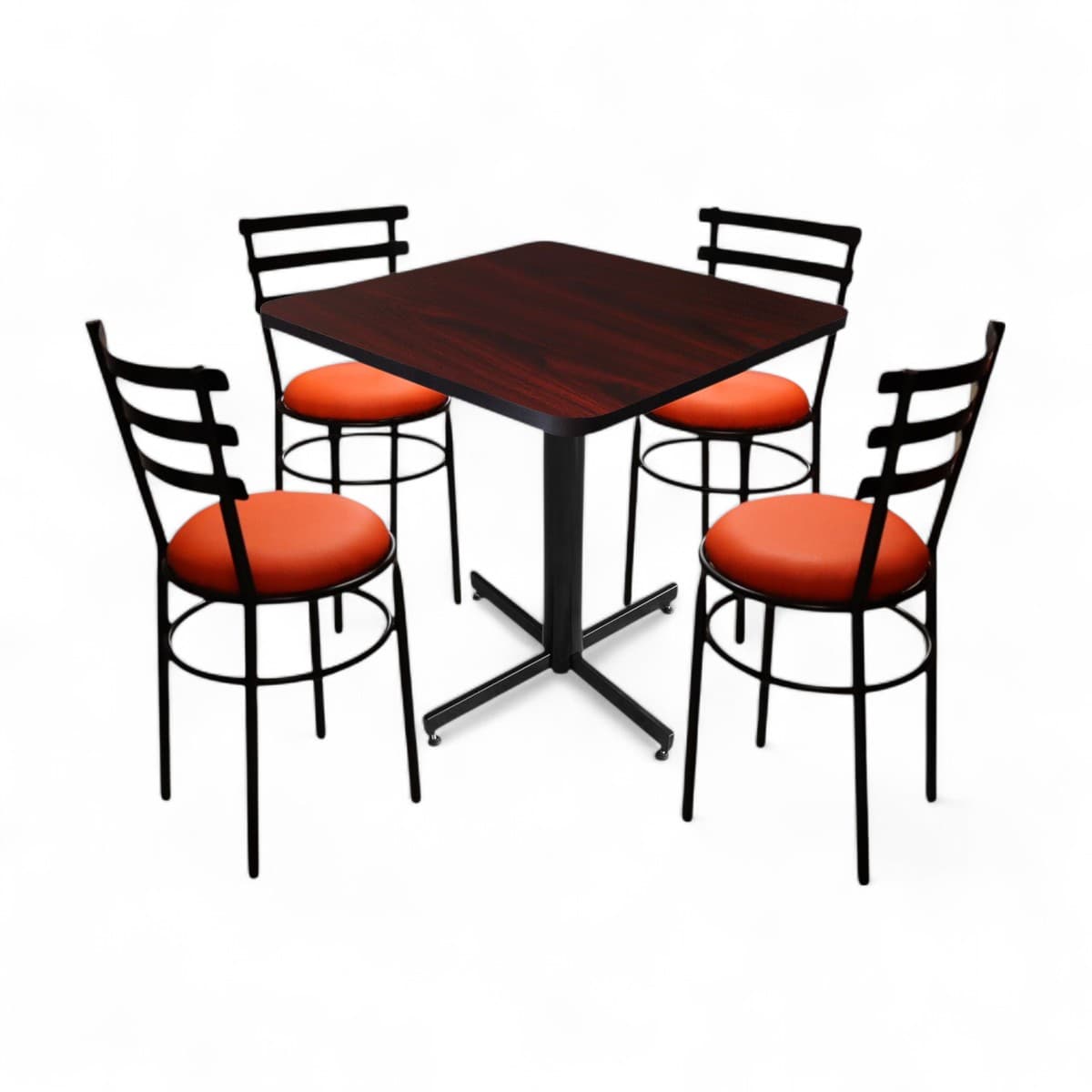 Conjunto Modelo Solera Caoba - estándar 4 sillas view 13