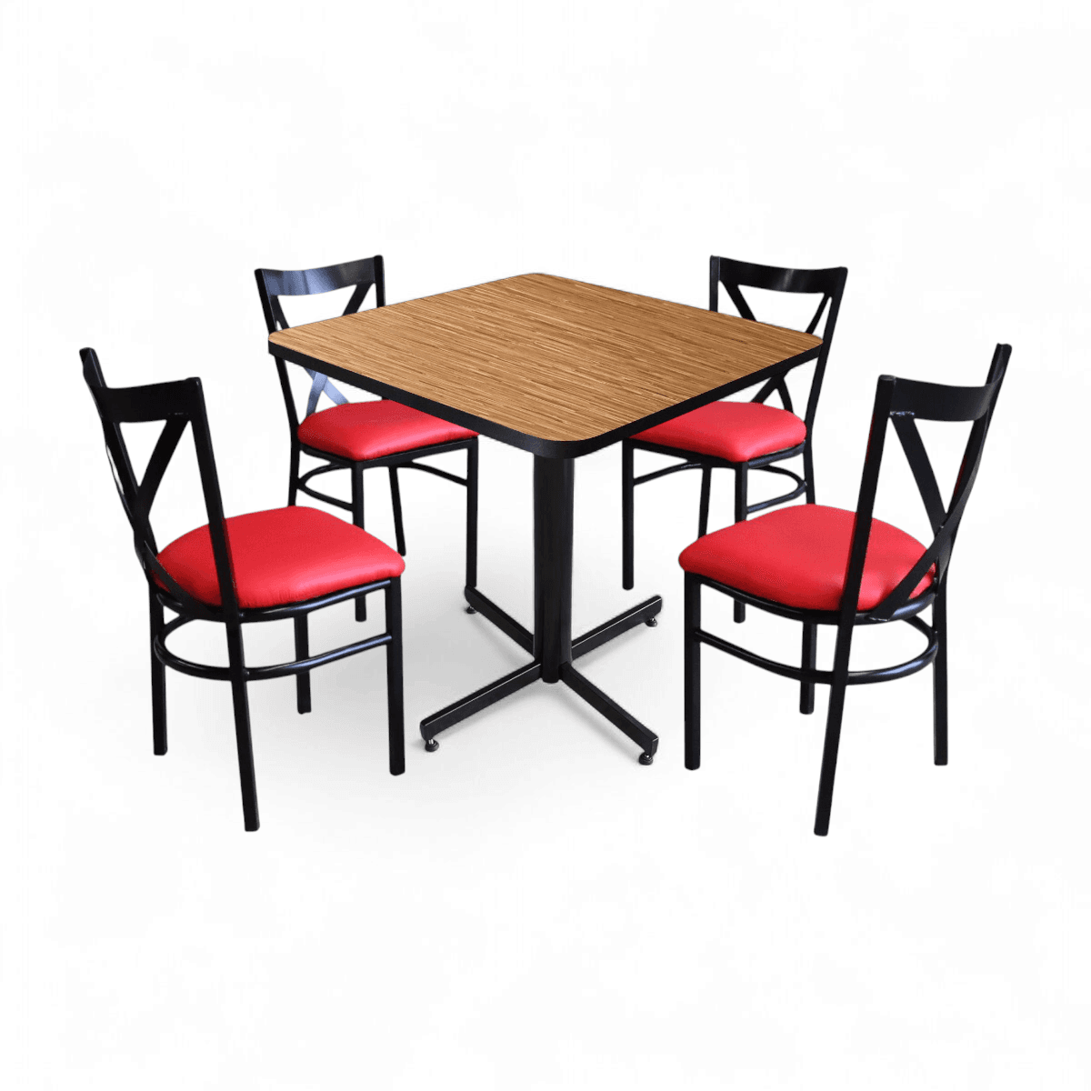 Conjunto Modelo Roma Golden Bambú - estándar 4 sillas view 3