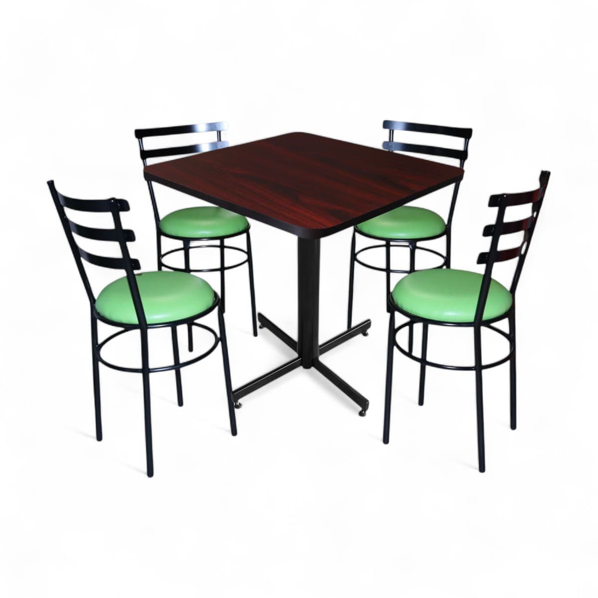 Conjunto Modelo Solera Caoba - estándar 4 sillas view 15