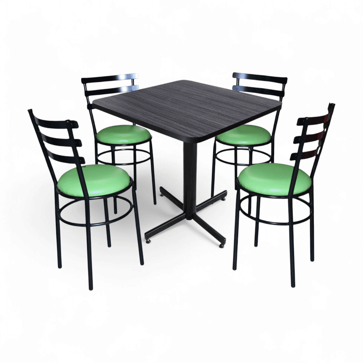 Conjunto Modelo Solera Gris Imperial - estándar 4 sillas view 2