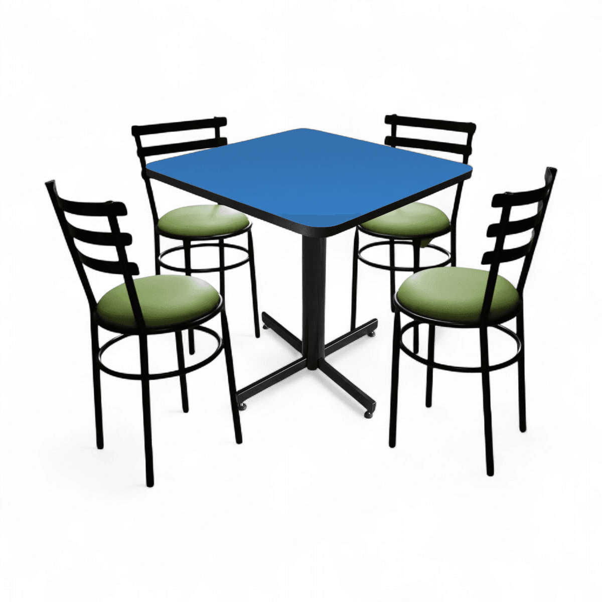 Conjunto Modelo Solera Azul Polar - estándar 4 sillas view 3