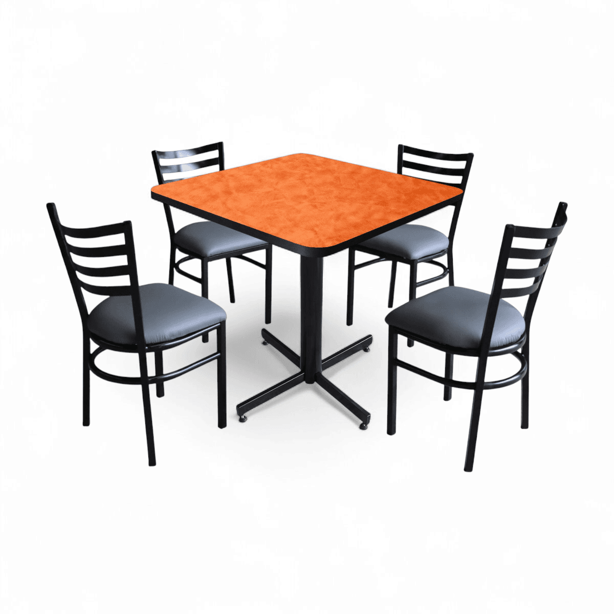 Conjunto Modelo Italia Naranja Deslavado - estándar 4 sillas view 16