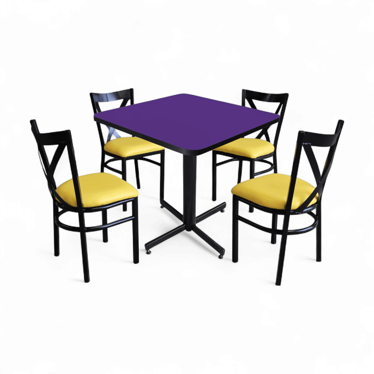 Conjunto Modelo Roma Morado - estándar 4 sillas view 14