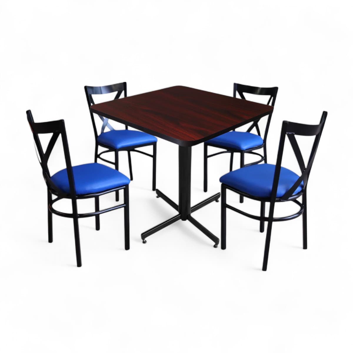 Conjunto Modelo Roma Caoba - estándar 4 sillas view 10