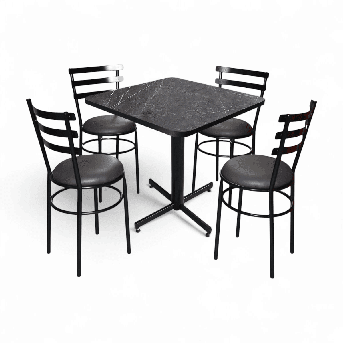 Conjunto Modelo Solera Gris Corrara - estándar 4 sillas view 7