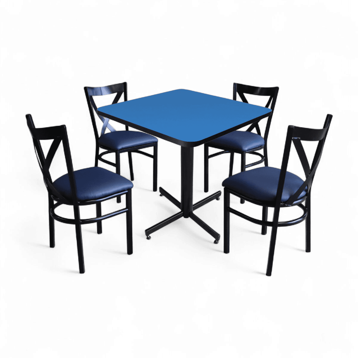 Conjunto Modelo Roma Azul Polar - estándar 4 sillas view 8