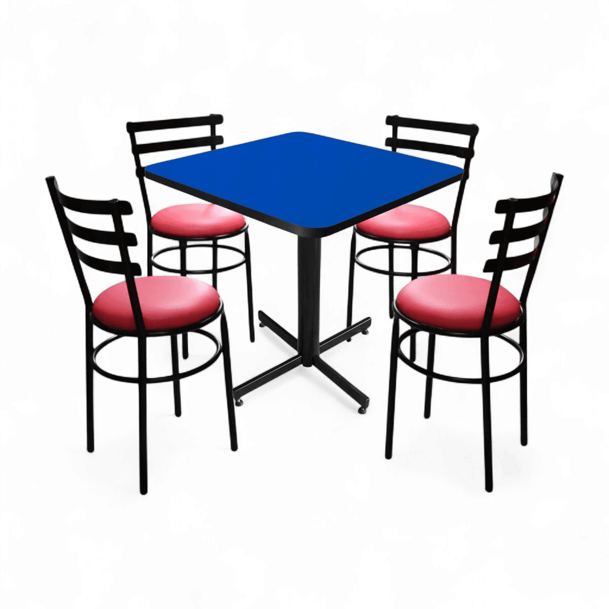 Conjunto Modelo Solera Azul Rey - estándar 4 sillas view 13