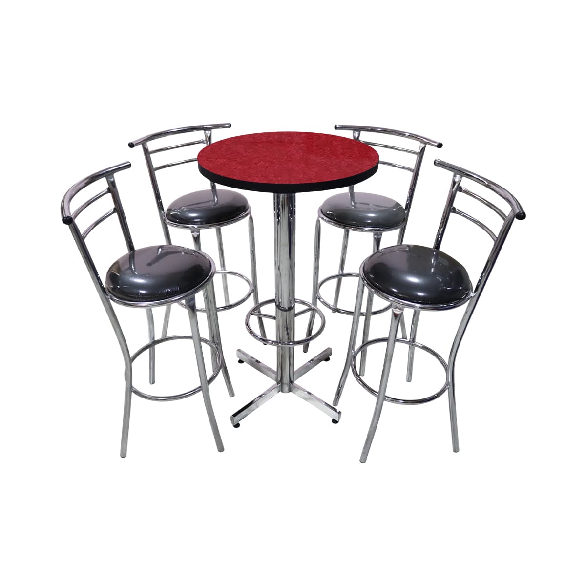 Conjunto modelo periquero modelo Chabeli 4 bancos view 29