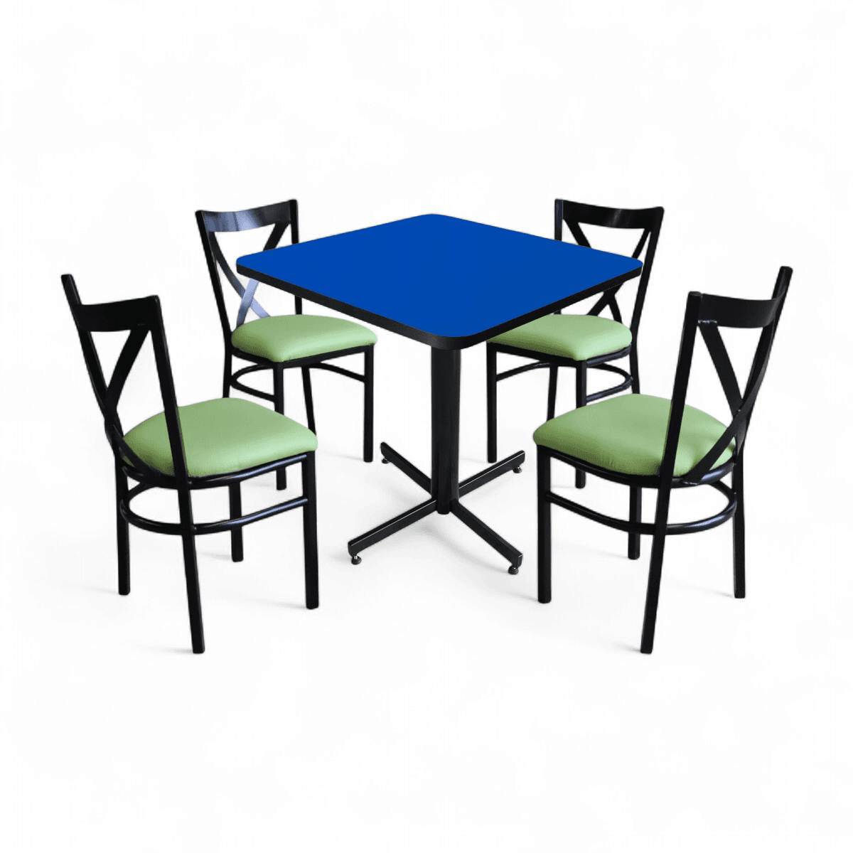 Conjunto Modelo Roma Azul Rey - estándar 4 sillas view 10