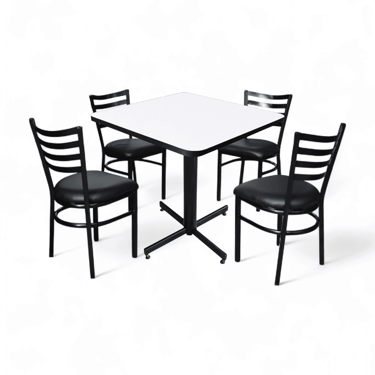 Conjunto Modelo Italia Blanco - estándar 4 sillas view 2