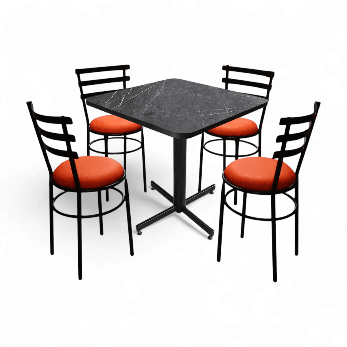 Conjunto Modelo Solera Gris Corrara - estándar 4 sillas view 4