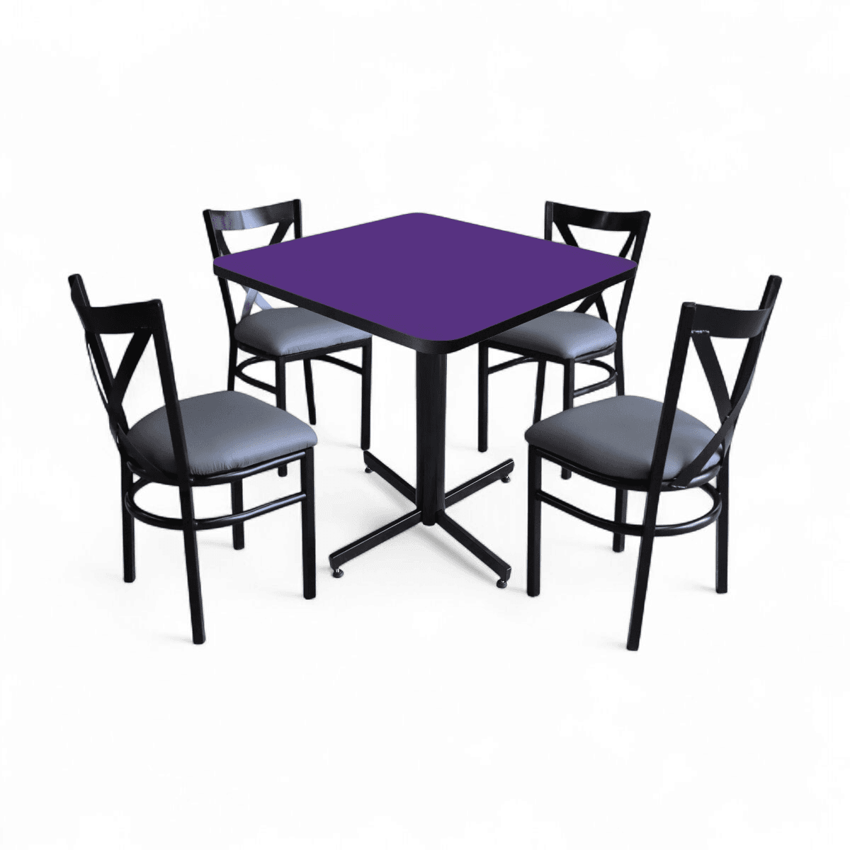 Conjunto Modelo Roma Morado - estándar 4 sillas view 16