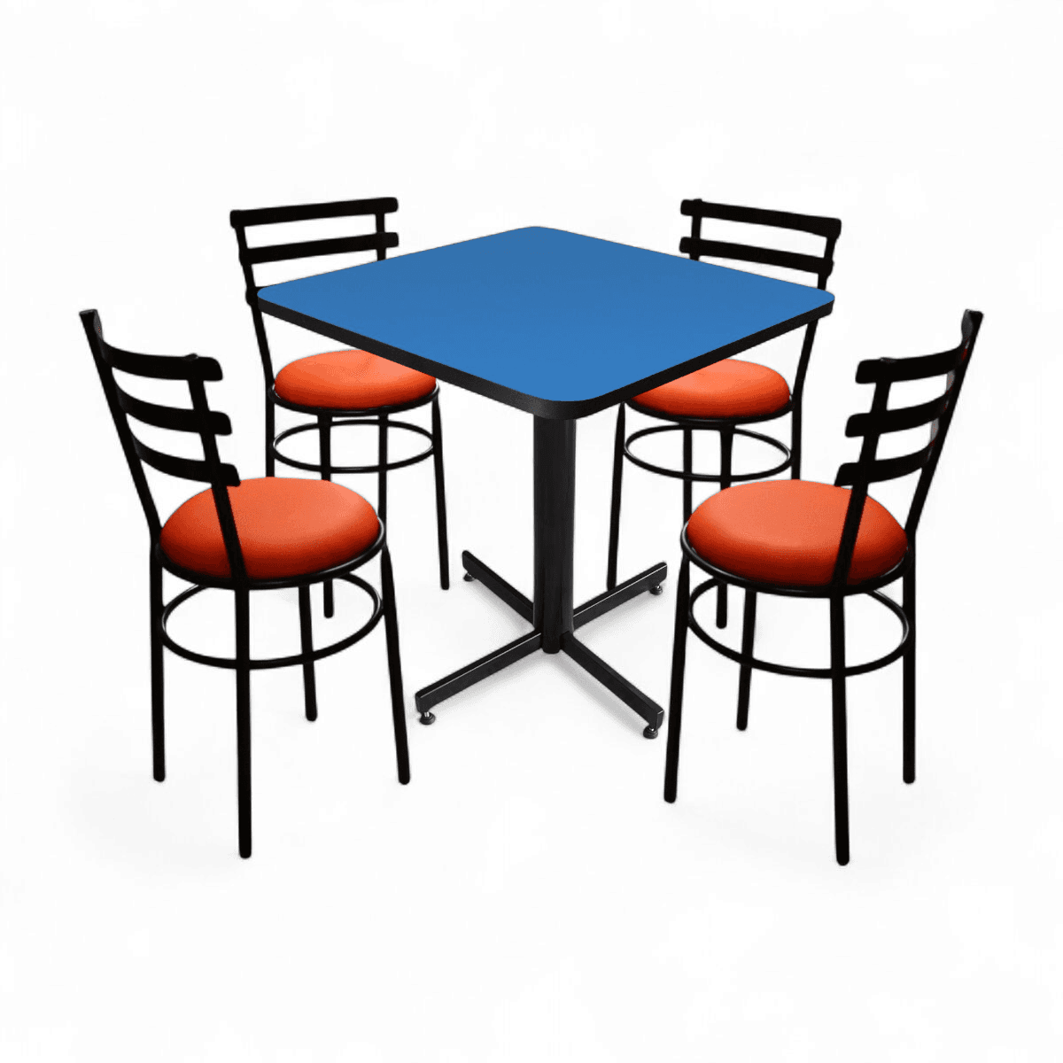 Conjunto Modelo Solera Azul Polar - estándar 4 sillas view 2