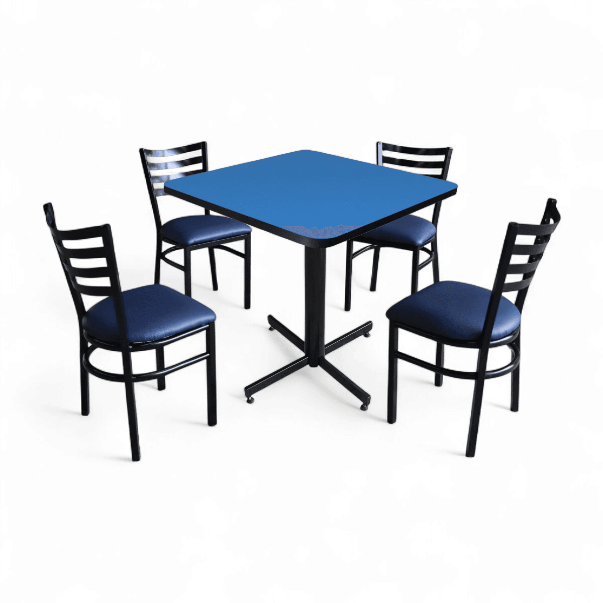 Conjunto Modelo Italia Azul Polar - estándar 4 sillas view 12